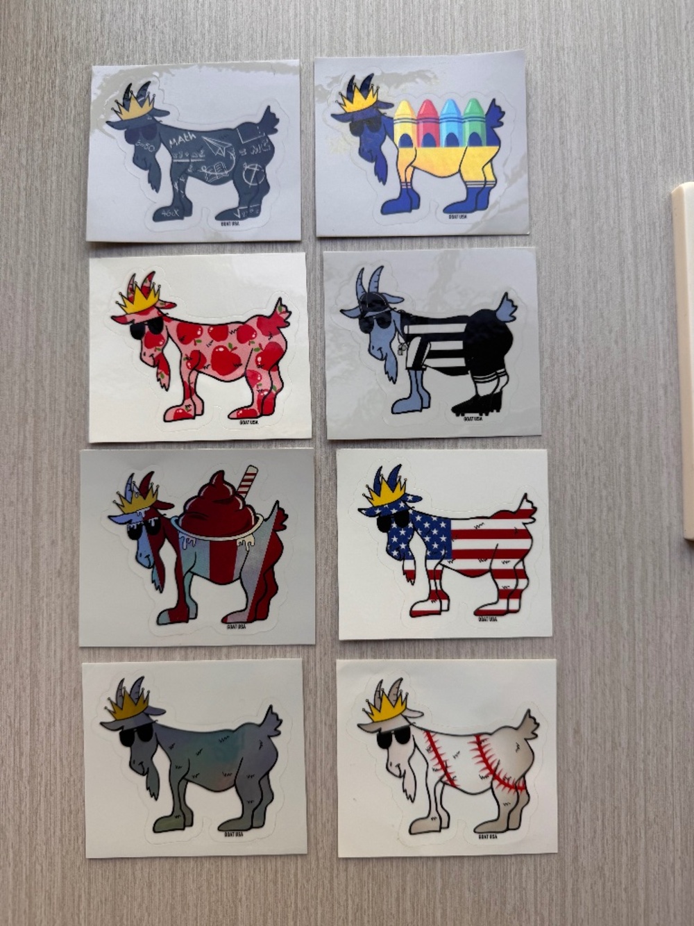 GOAT STICKER SET